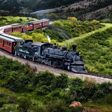 Colorado's Historic Trains Featuring Six Trains