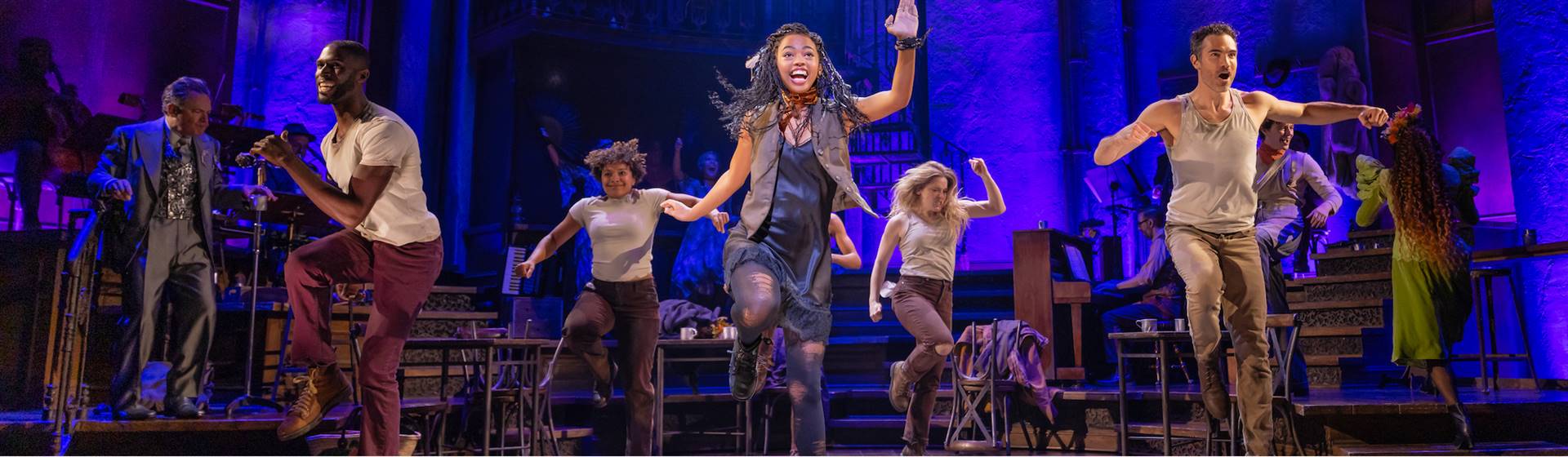Hadestown on Broadway