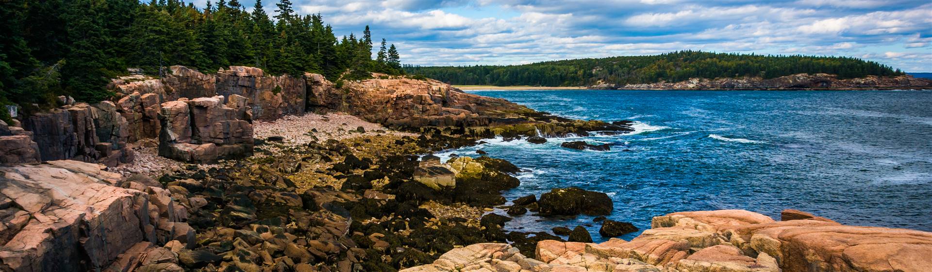 Maine's Rocky Coast Featuring Acadia National Park