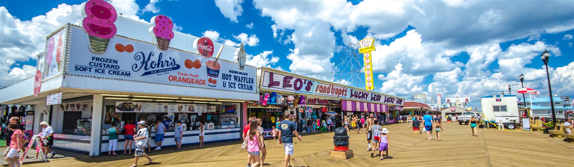 Seaside Heights, NJ & River Lady Boat Cruise