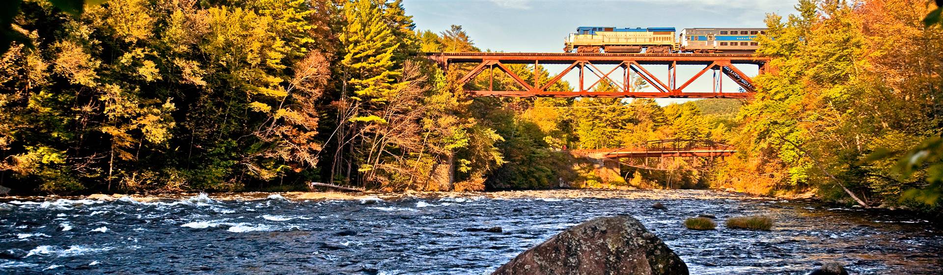 Adirondack, NY Rail & Sail